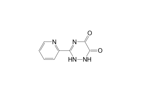 1,2,4-Triazine-5,6-dione, 1,2-dihydro-3-(2-pyridinyl)-