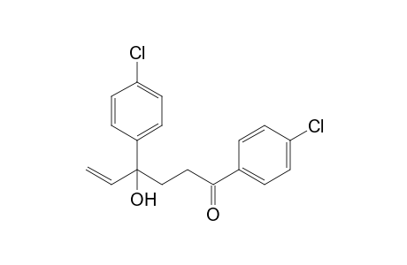 1,4-bis(4-chlorophenyl)-4-hydroxy-5-hexen-1-one