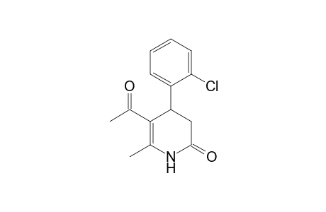 4-(2-Chlorophenyl)-5-ethanoyl-6-methyl-3,4-dihydro-1H-pyridin-2-one