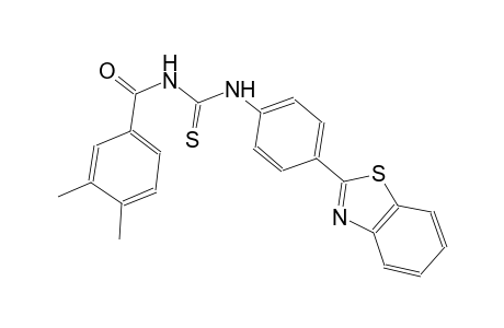 N-[4-(1,3-benzothiazol-2-yl)phenyl]-N'-(3,4-dimethylbenzoyl)thiourea