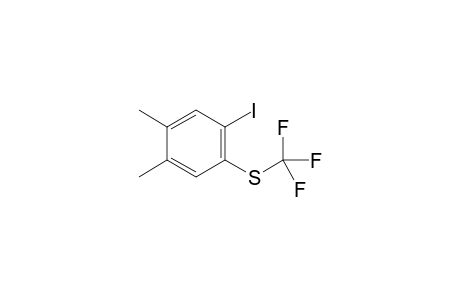 (2-Iodo-4,5-dimethylphenyl)(trifluoromethyl)sulfane