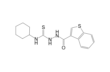 2-(1-benzothien-3-ylcarbonyl)-N-cyclohexylhydrazinecarbothioamide