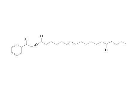 14-Hydroxystearic acid, phenacyl ester