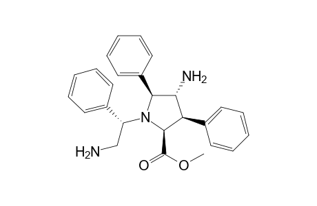 (2S,3R,4R,5S)-Methyl 4-amino-1-[(S)-2-amino-1-phenylethyl]-3,5-diphenylpyrrolidine-2-carboxylate