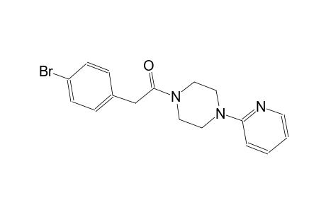 1-[(4-bromophenyl)acetyl]-4-(2-pyridinyl)piperazine