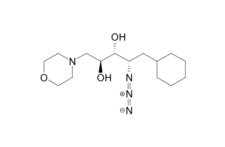 (2S,3R,4S)-1-Morpholino-2,3-dihydroxy-4-azido-5-cyclohexylpentane