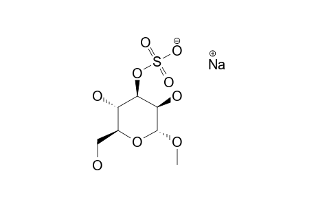 METHYL-ALPHA-D-MANNOPYRANOSIDE-3-(SODIUM-SULFATE)