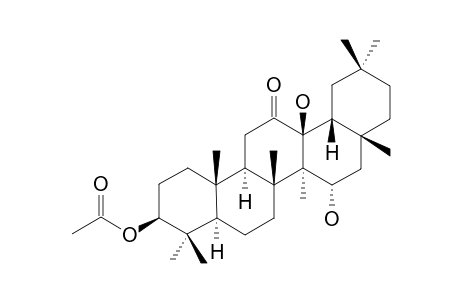 RUBIPRASIN-A;3-BETA-ACETOXY-13-BETA,15-ALPHA-DIHYDROXY-OLEANAN-12-ONE