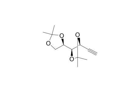 (4R,5S)-4-[(4R)-2,2-dimethyl-1,3-dioxolan-4-yl]-5-ethynyl-2,2-dimethyl-1,3-dioxolane