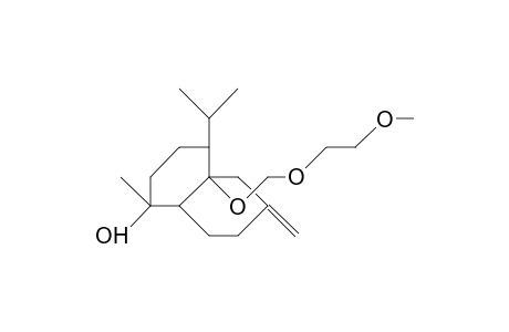 1-Methyl-4-(1-methylethyl)-4a-[(methoxyethoxy)-methyl]-6-methylen-octahydro-1-naphthalinol