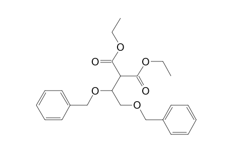 Propanedioic acid, [1,2-bis(phenylmethoxy)ethyl]-, diethyl ester