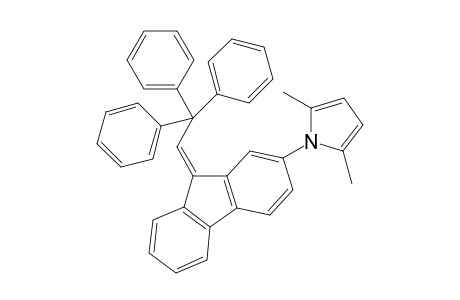 (Z)-2-(2,5-Dimethyl-1H-pyrrol-1-yl)-9-(2,2,2-triphenylethylidene)fluorene