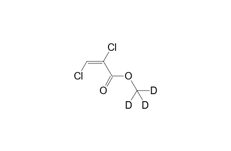 Methyl trideutero trans-2,3-dichloropropenoate