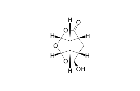 (2aR,3aS,4S,5aR,6aR,6bS,6cS)-4-Hydroxy-octahydro-1,5,6-trioxa-dicyclopenta[cd,gh]pentalen-2-one
