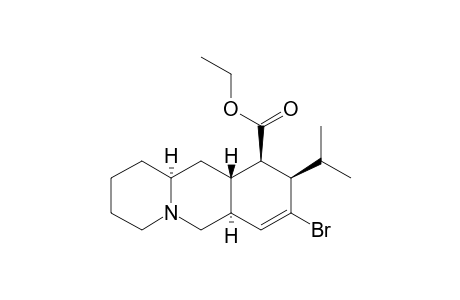 ethyl (6aS,9R,10R,10aS,11aS)-8-bromo-9-propan-2-yl-2,3,4,6,6a,9,10,10a,11,11a-decahydro-1H-pyrido[1,2-b]isoquinoline-10-carboxylate