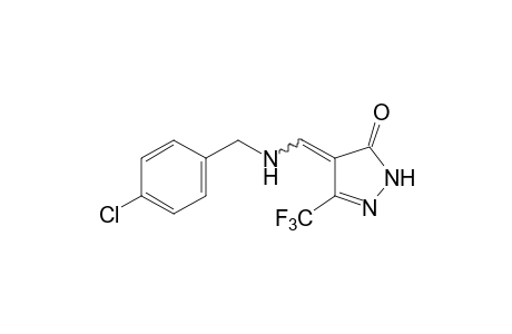 4-{[(p-chlorobenzyl)amino]methylene}-3-(trifluoromethyl)-2-pyrazolin-5-one