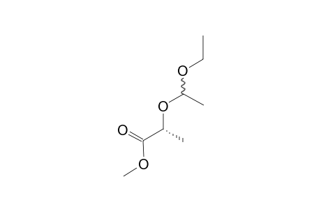 (2R)-2-(1-ethoxyethoxy)propanoic acid methyl ester