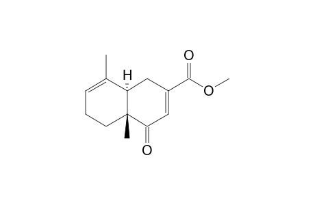 (4aR,8aR)-4-keto-4a,8-dimethyl-1,5,6,8a-tetrahydronaphthalene-2-carboxylic acid methyl ester