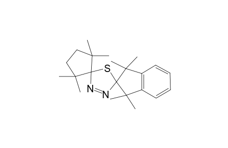 1'',3''-Dihydro-1'',1'',2,2,3'',3'',5,5-octamethyldispiro[cyclopentane-1,2'[1,3,4]thiadiazole-5',2''-[2H]indene]