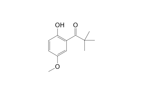 1-(2-Hydroxy-5-methoxyphenyl)-2,2-dimethylpropan-1-one