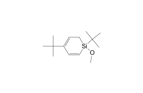 1,4-Ditert-butyl-1-methoxy-2H-silin