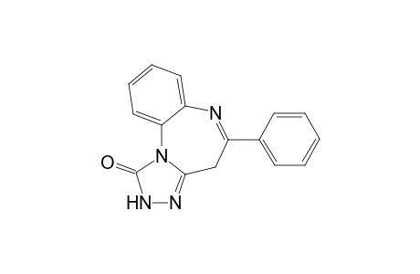 5-Phenyl-2,4-dihydro-[1,2,4]triazolo[4,3-a][1,5]benzodiazepin-1-one