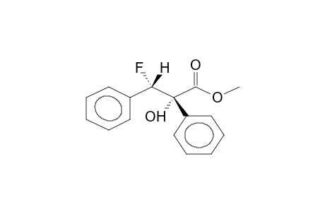 THREO-(METHYL 2-HYDROXY-2,3-DIPHENYL-3-FLUOROPROPANOATE)