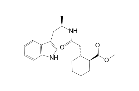 (1S,2R)-Methyl 2-{N-[(R)-2'-(Indol-3''-yl)-1'-methylethyl]acetamido}cyclohexane-1-carboxylate