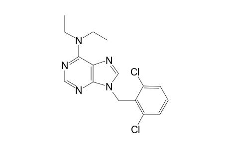 Purine, 9-(2,6-dichlorobenzyl)-6-diethylamino-