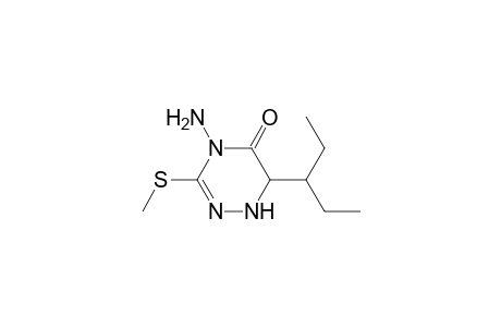 4-Amino-3-(methylthio)-6-pentan-3-yl-1,6-dihydro-1,2,4-triazin-5-one