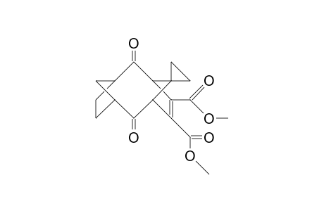 9',10'-Bis(methoxycarbonyl)-spiro(cyclopropane-1,11'-tricyclo(6.2.1.1/3,6/)dodec-9-en-2,7-dione)