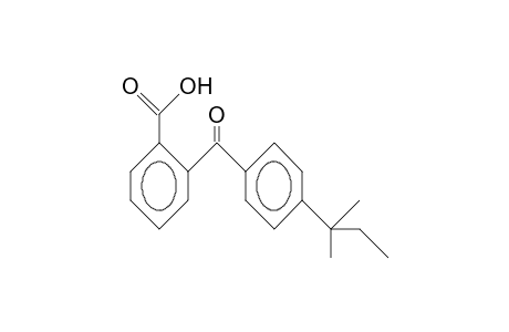4'-(1,1-Dimethyl-propyl)-benzophenone-2-carboxylic acid