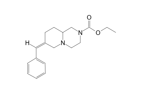 (Z)-7-BENZYLIDENE-2-ETHOXYCARBONYL-OCATHYDRO-2H-PYRIDO-[1,2-A]-PYRAZINE