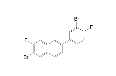 2-(3'-Bromo-4'-fluorophenyl)-6-bromo-7-fluoronaphthalene