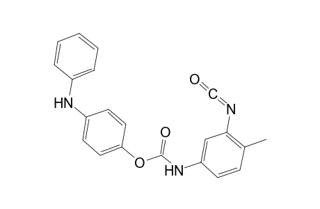 Carbaminic acid, N-(3-isocyanato-4-methylphenyl)-, 4-phenylaminophenyl ester