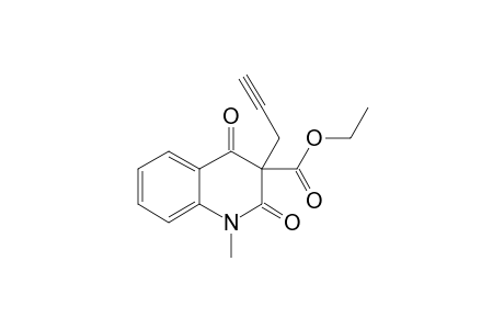ETHYL-3-(2-PROPYNYL)-2,4-DIOXO-1,2,3,4-TETRAHYDRO-1-METHYL-3-QUINOLINECARBOXYLATE