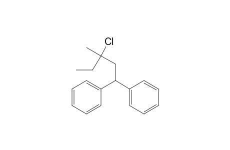 3-Chloro-3-methyl-1,1-diphenylpentane
