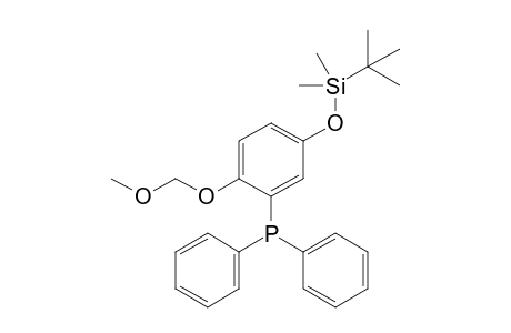 [5-(tert-Butyldimethylsiloxy)-2-(methoxymethoxy)phenyl]diphenylphosphane