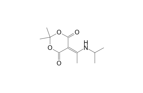 1,3-Dioxane-4,6-dione, 2,2-dimethyl-5-[1-[(1-methylethyl)amino]ethylidene]-