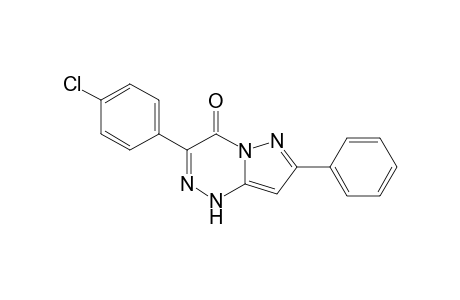 3-p-Chlorophenyl-7-phenyl-1H-pyrazolo[5,1-c][1,2,4]triazin-4-one