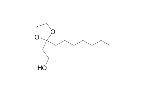 2-(2-heptyl-1,3-dioxolan-2-yl)ethanol