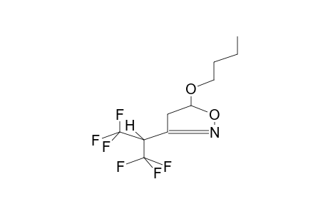 5-BUTOXY-3-(ALPHA-HYDROPERFLUOROISOPROPYL)-1,2-OXAZOLINE