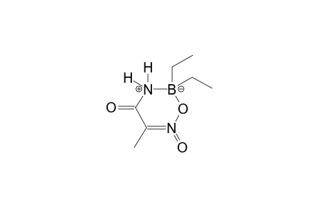 DIETHYLBORYL 1-CARBAMOYLETHANENITRONATE