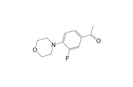 1-[3-fluoro-4-(4-morpholinyl)phenyl]ethanone