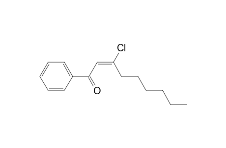 (E)-3-Chloro-1-phenyl-2-nonen-1-one