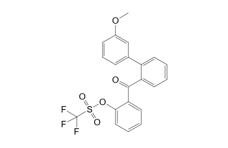 2-(3'-methoxybiphenylcarbonyl)phenyl Trifluoromethanesulfonate