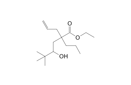 Ethyl 2-(2-hydroxy-3,3-dimethylbutyl)-2-propylpent-4-enoate