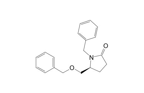 (5S)-1-Benzyl-5-benzyloxymethyl-2-pyrrolidinone