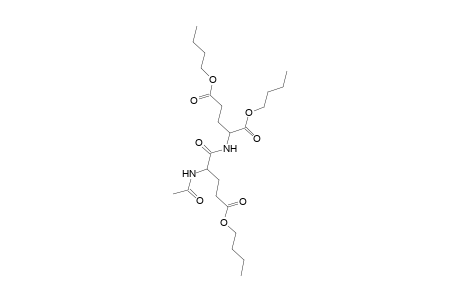 Dibutyl 2-([2-(acetylamino)-5-butoxy-5-oxopentanoyl]amino)pentanedioate