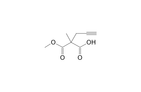 Methyl 4-(hydroxycarbonyl)-4-methyl-1-pentyn-5-oate